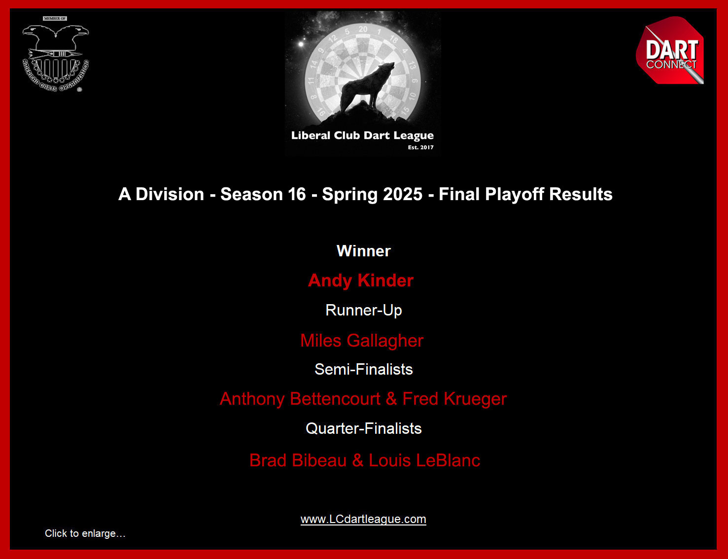 www.LCDartLeague.com